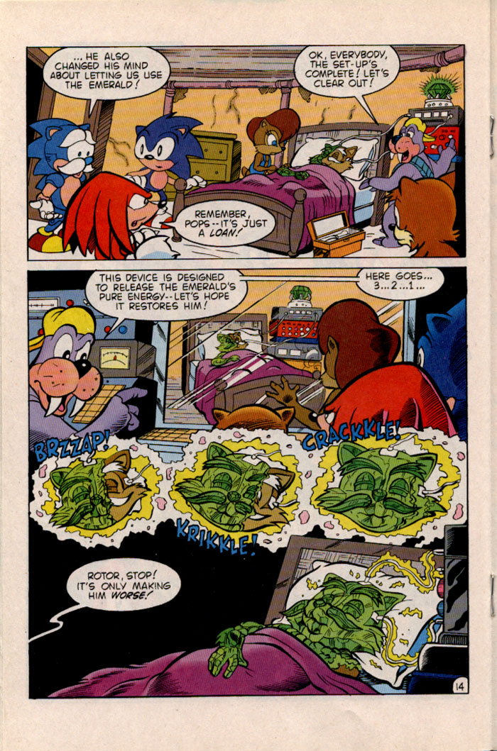Sonic - Archie Adventure Series January 1997 Page 14